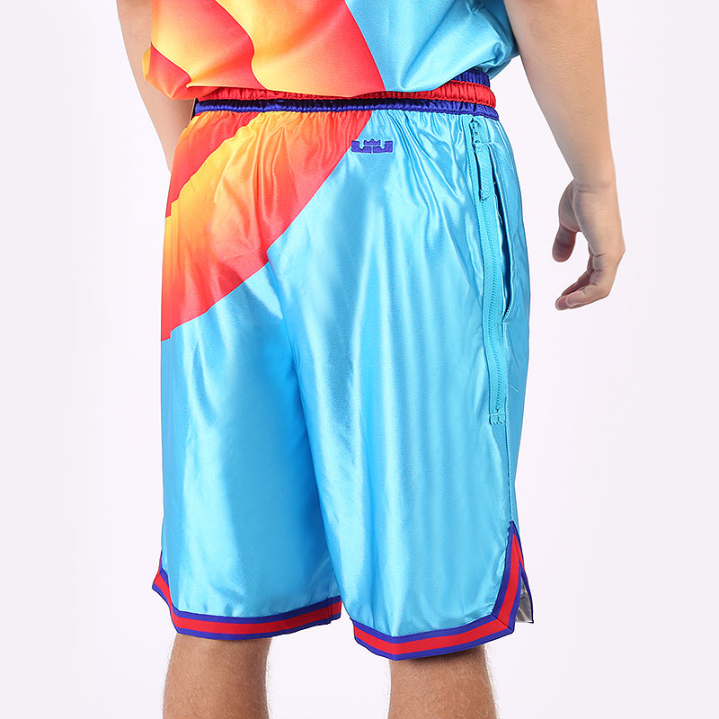 мужские голубые шорты  Nike LeBron x Space Jam: A New Legacy “`Tune Squad` Short DJ3869-434 - цена, описание, фото 6